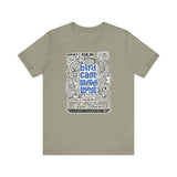 BIRD CAGE SINGING LOUNGE (NEWSPAPER AD) Short Sleeve Tee