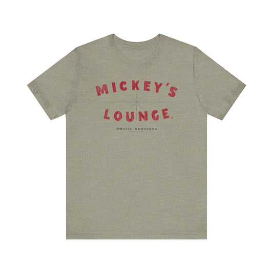 MICKEY'S LOUNGE Short Sleeve Tee