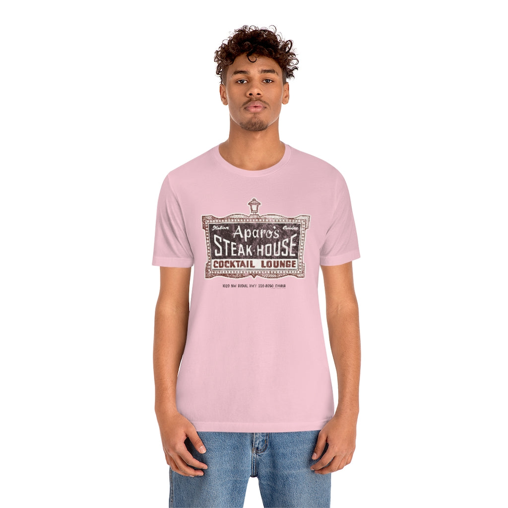 APARO'S STEAK HOUSE & COCKTAIL LOUNGE Short Sleeve Tee