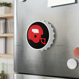 VINTAGE NEBRASKA HELMET Bottle Opener