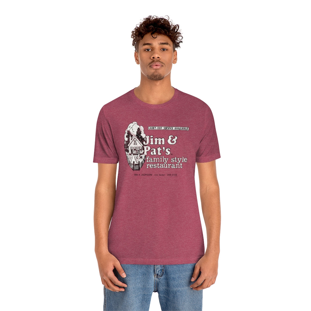 JIM & PAT'S FAMILY STYLE RESTAURANT Short Sleeve Tee