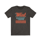WEST DISCOUNT LIQUOR Short Sleeve Tee
