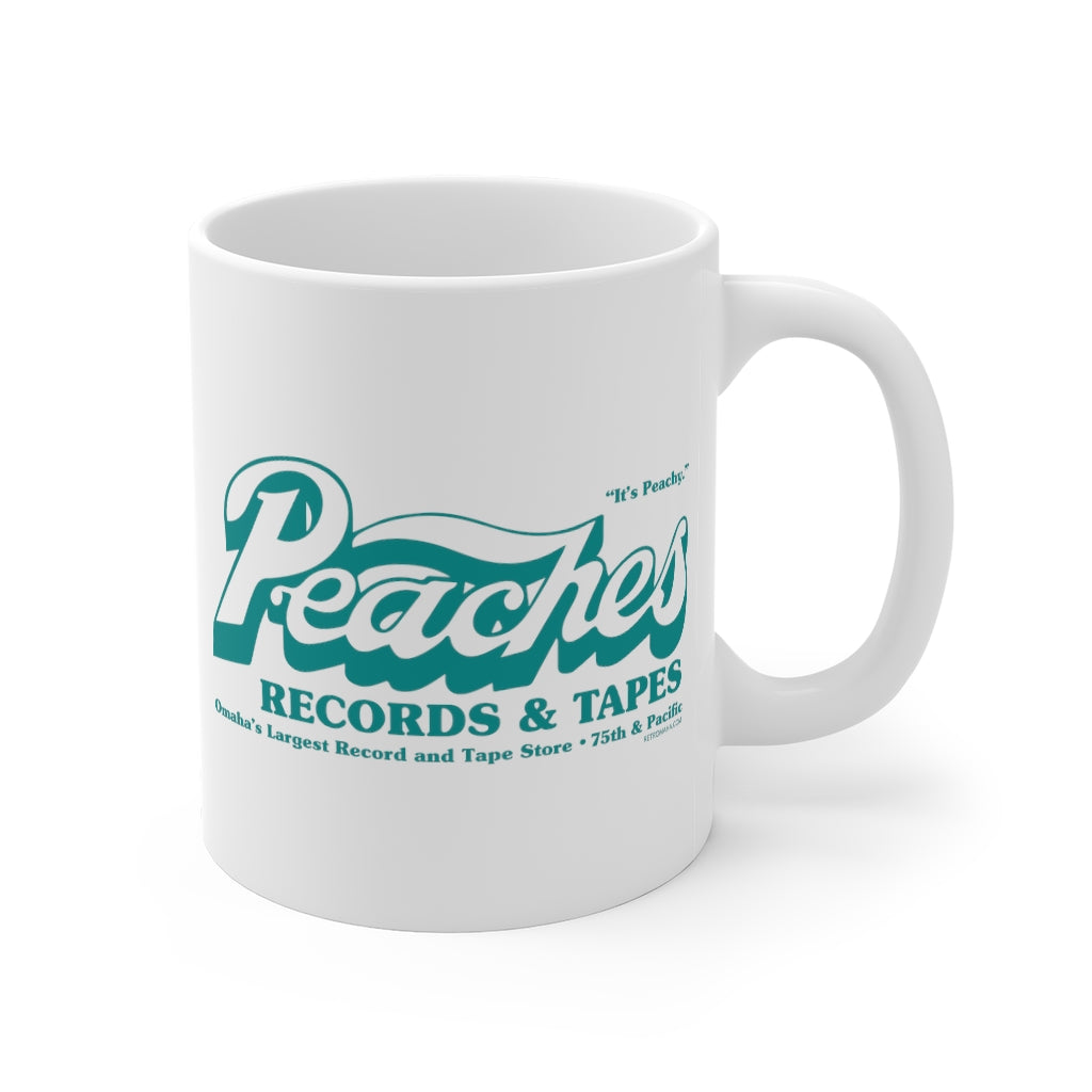 PEACHES RECORDS & TAPES Mug 11oz
