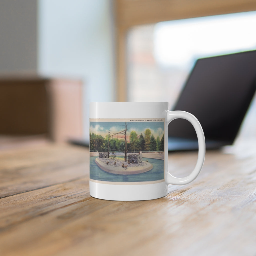 MONKEY ISLAND (ELMWOOD PARK) Mug 11oz
