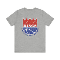 KC/OMAHA KINGS (Distressed Design) Short Sleeve Tee