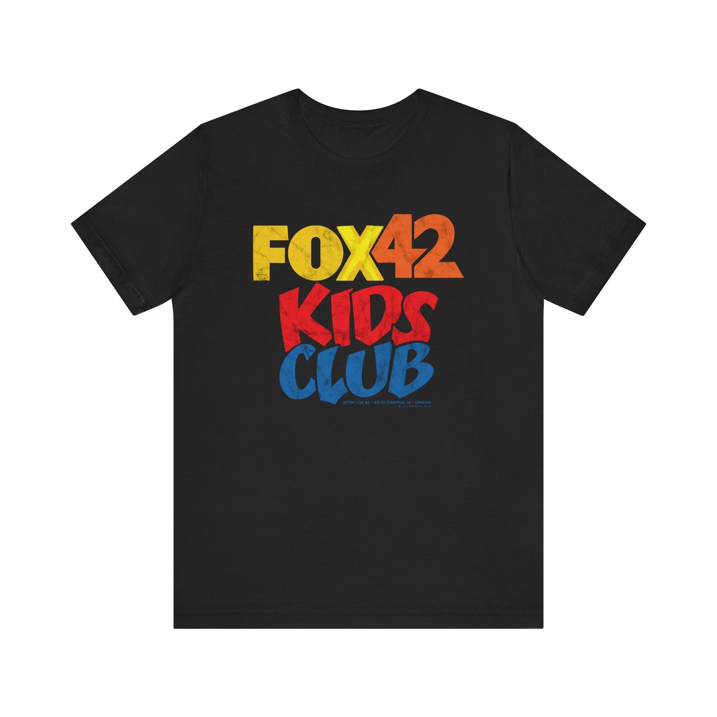 FOX 42 KIDS CLUB Unisex Jersey Short Sleeve Tee