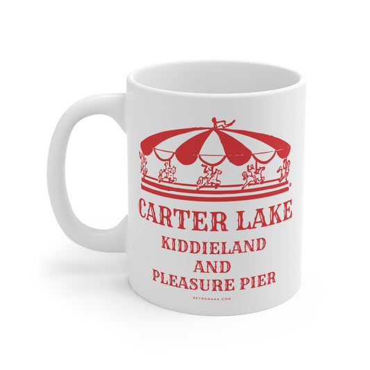 CARTER LAKE KIDDIELAND AND PLEASURE PIER Mug 11oz