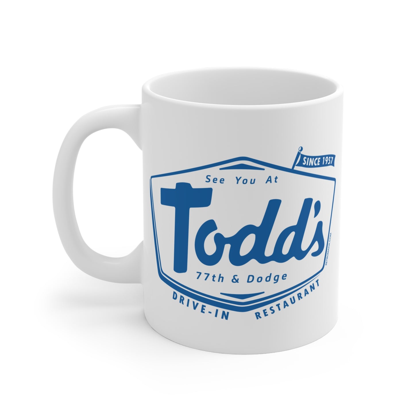 TODD'S DRIVE-IN RESTAURANT Mug 11oz