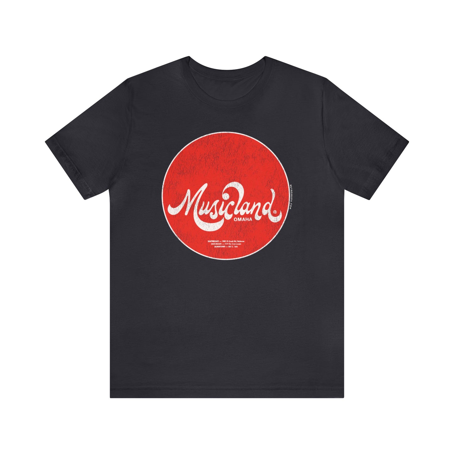 MUSICLAND (70's) Short Sleeve Tee