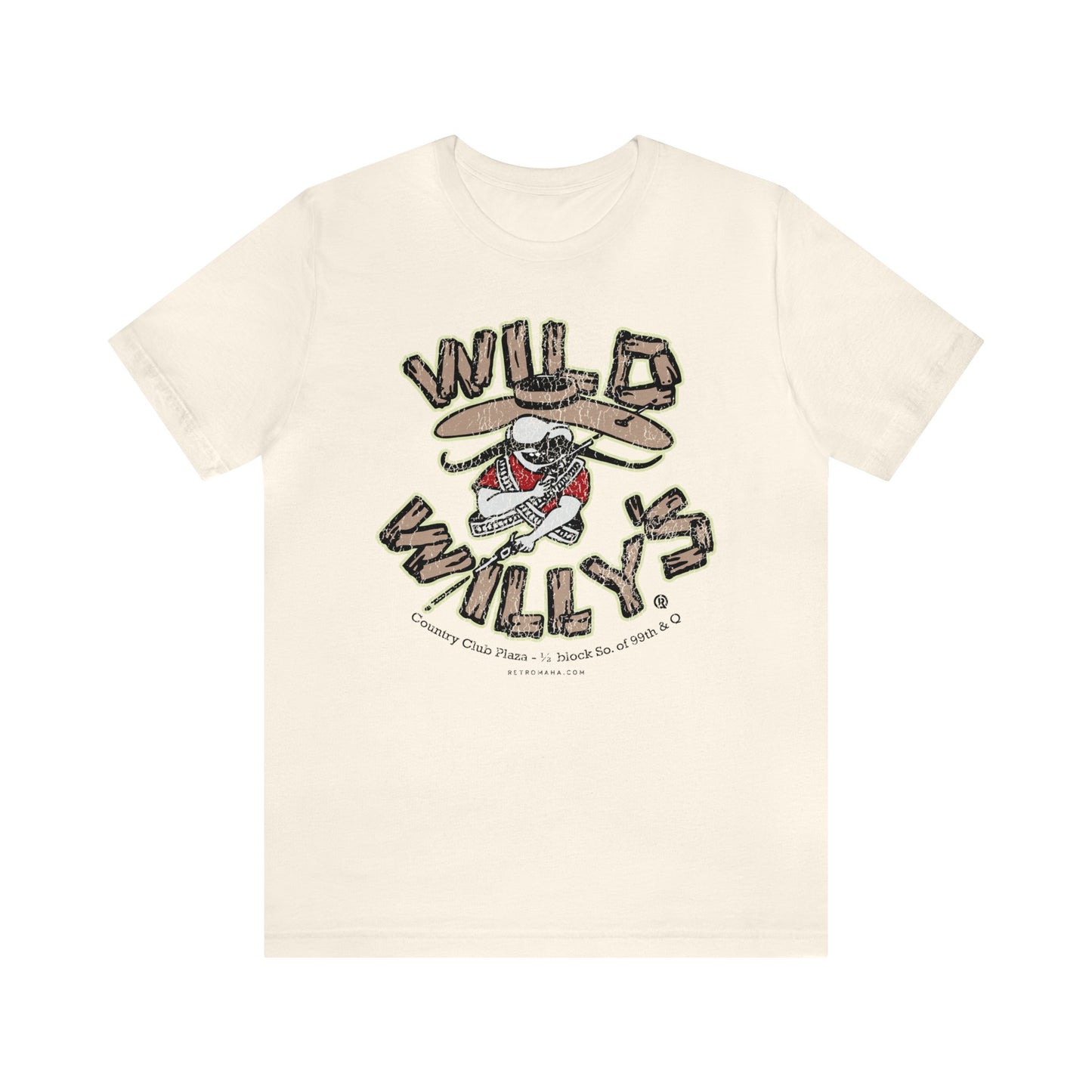 WILD WILLY'S SALOON Short Sleeve Tee