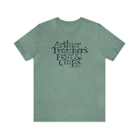 ARTHUR TREACHER'S FISH & CHIPS LOGO Short Sleeve Tee