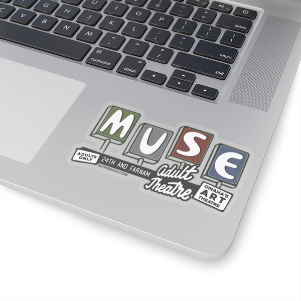 MUSE ADULT THEATRE Kiss-Cut Stickers
