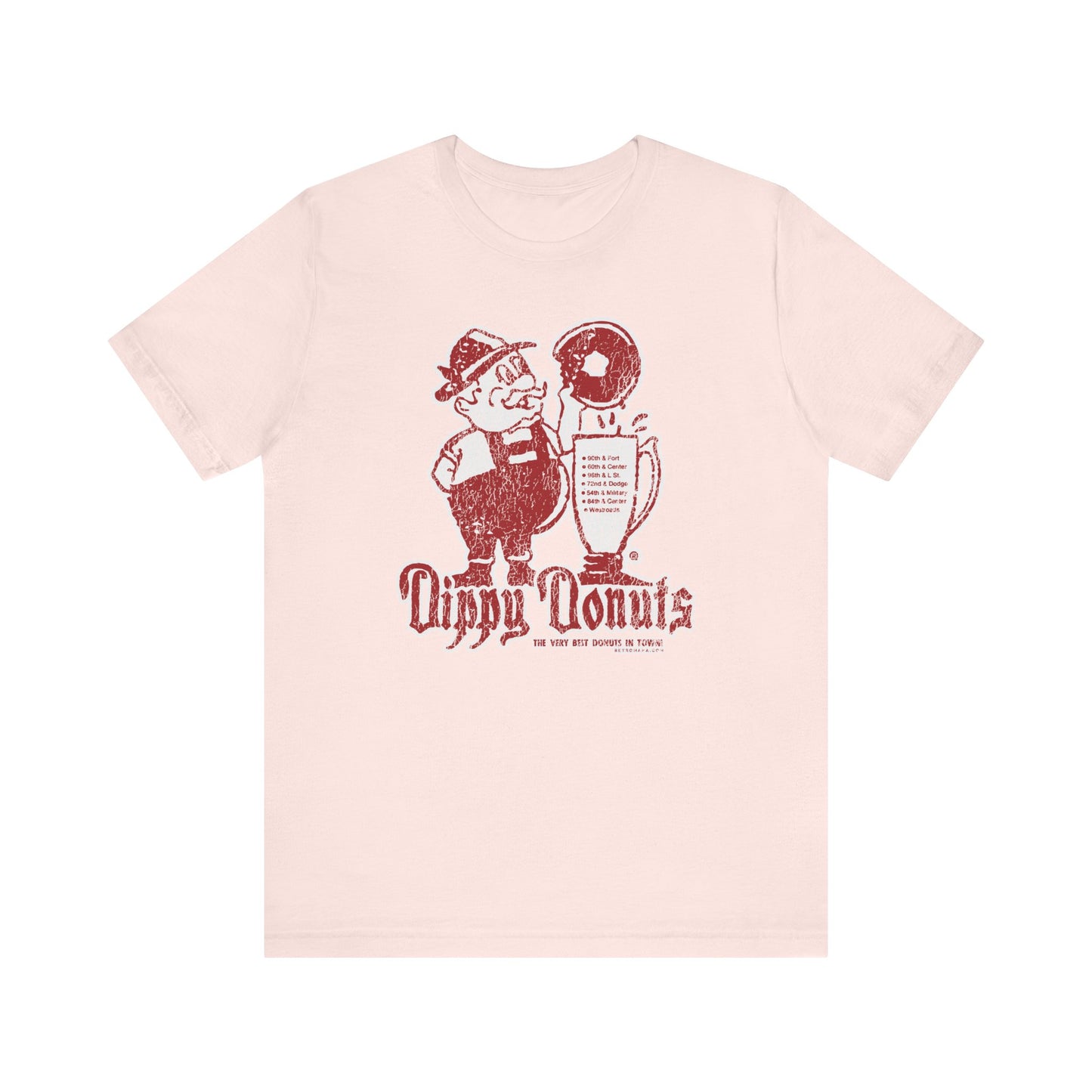 DIPPY DONUTS - VINTAGE ROUGH Short Sleeve Tee