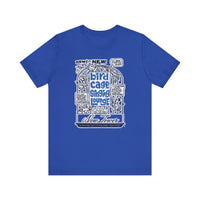 BIRD CAGE SINGING LOUNGE (NEWSPAPER AD) Short Sleeve Tee