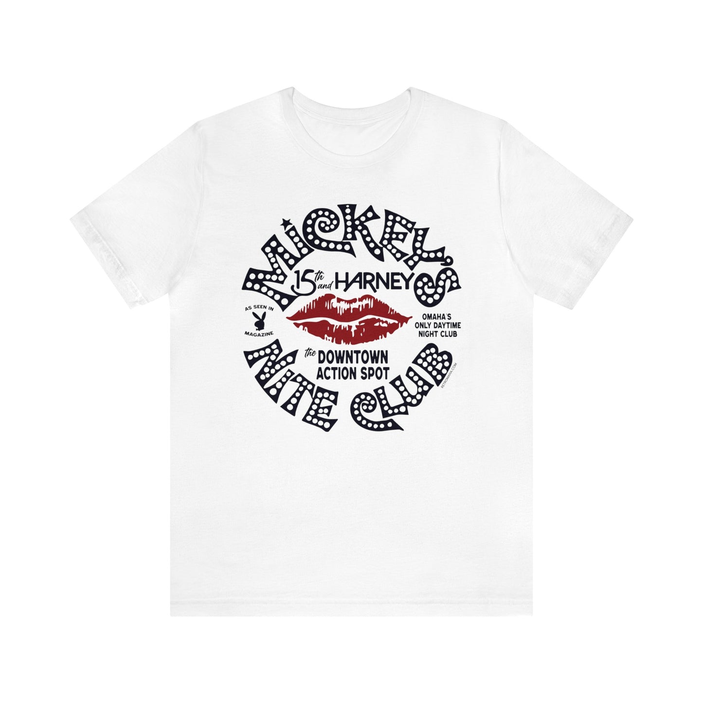 MICKEY'S NITE CLUB Short Sleeve Tee