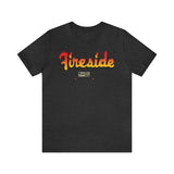 FIRESIDE RESTAURANT MATCHBOOK COVER Unisex Jersey Short Sleeve Tee