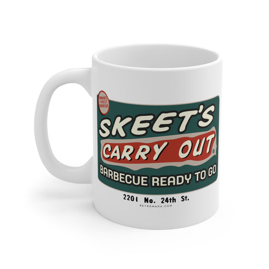 SKEET'S CARRY OUT SIGN Mug 11oz