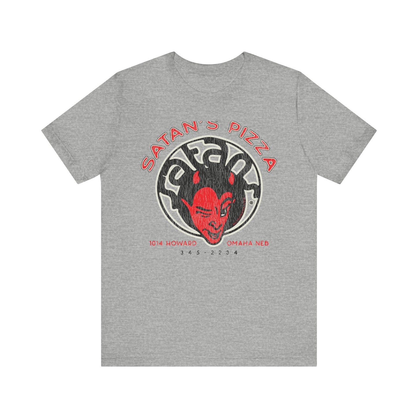 SATAN'S PIZZA Short Sleeve Tee