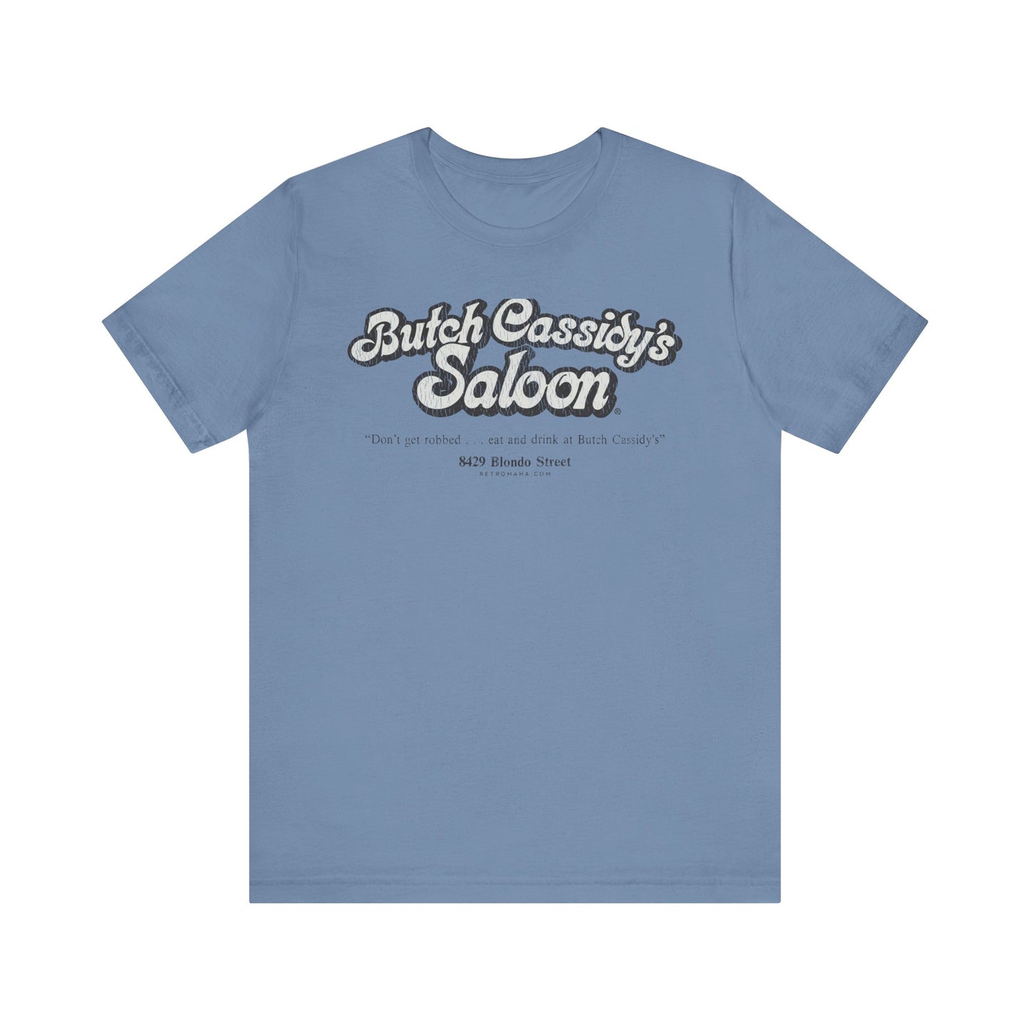 BUTCH CASSIDY'S SALOON - Short Sleeve Tee