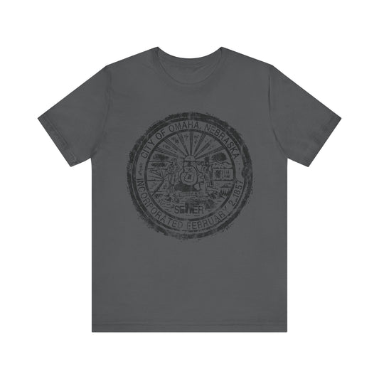 CITY OF OMAHA MANHOLE COVER Short Sleeve Tee