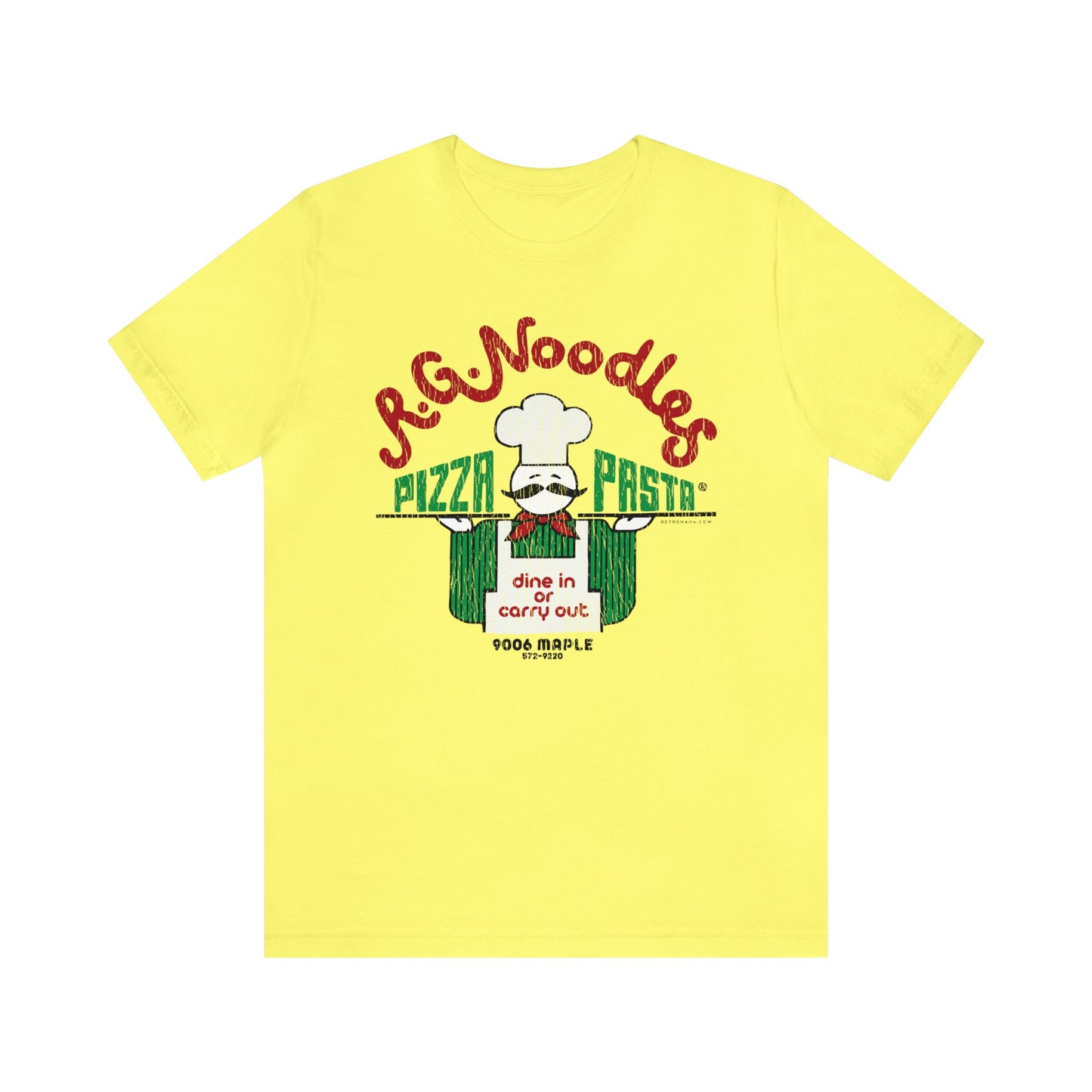 R.G. NOODLES PIZZA & PASTA Short Sleeve Tee