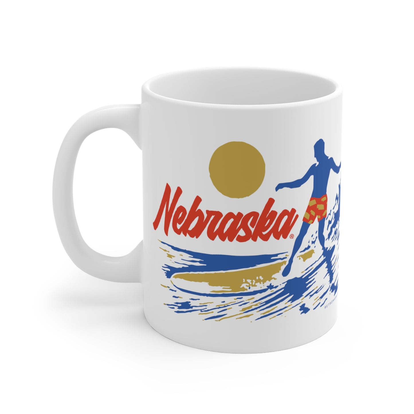 SURF NEBRASKA VINTAGE Mug 11oz
