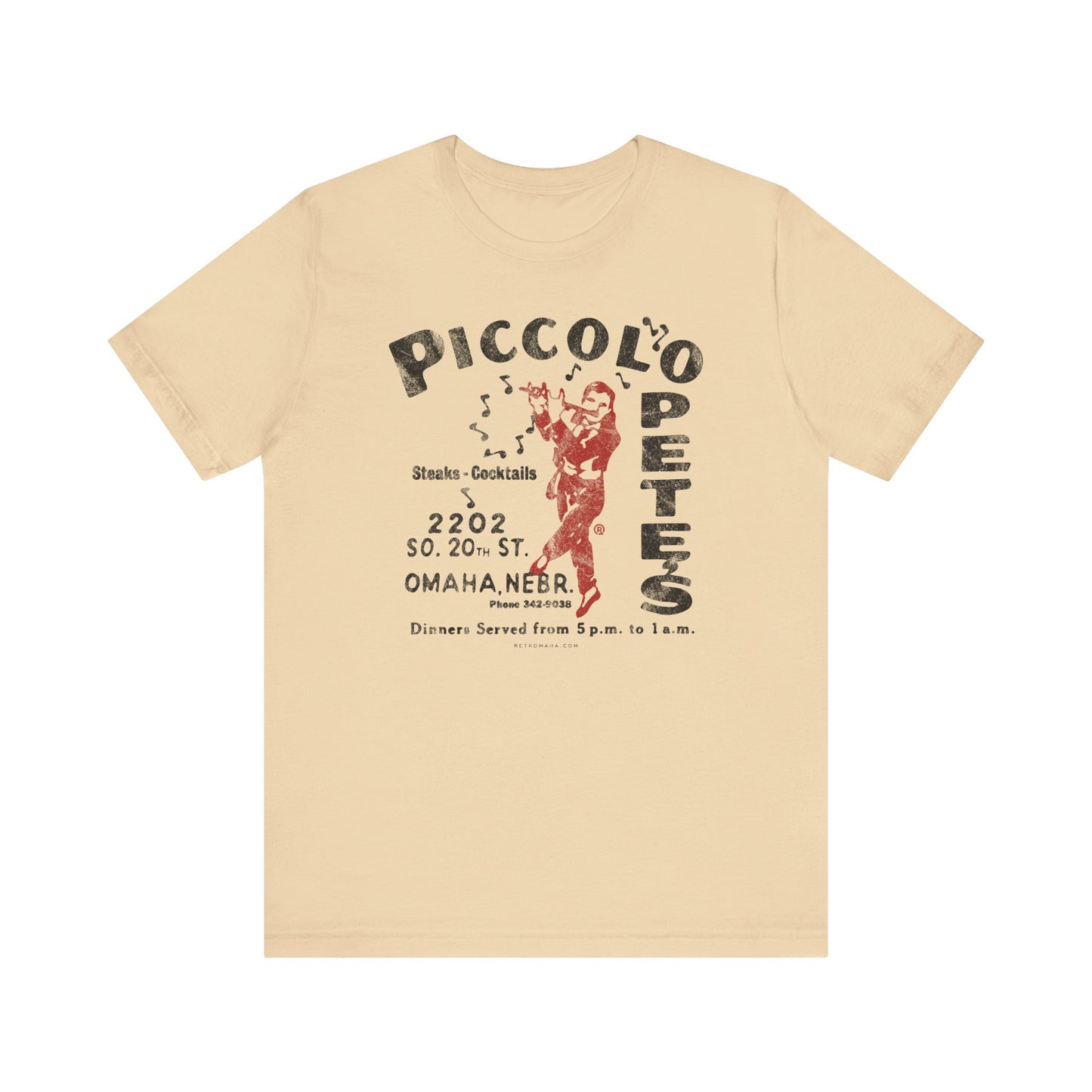 PICCOLO PETE'S Short Sleeve Tee