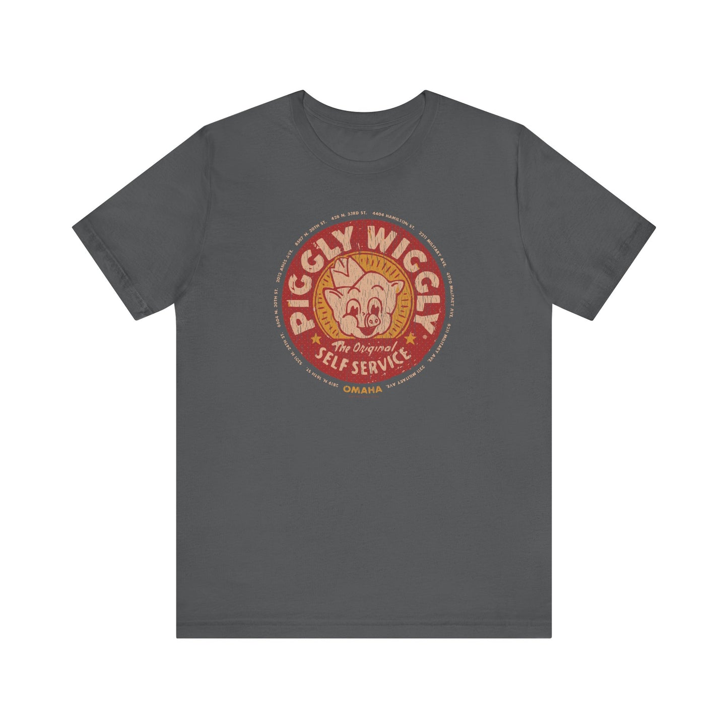 PIGGLY WIGGLY SUPERMARKETS Short Sleeve Tee