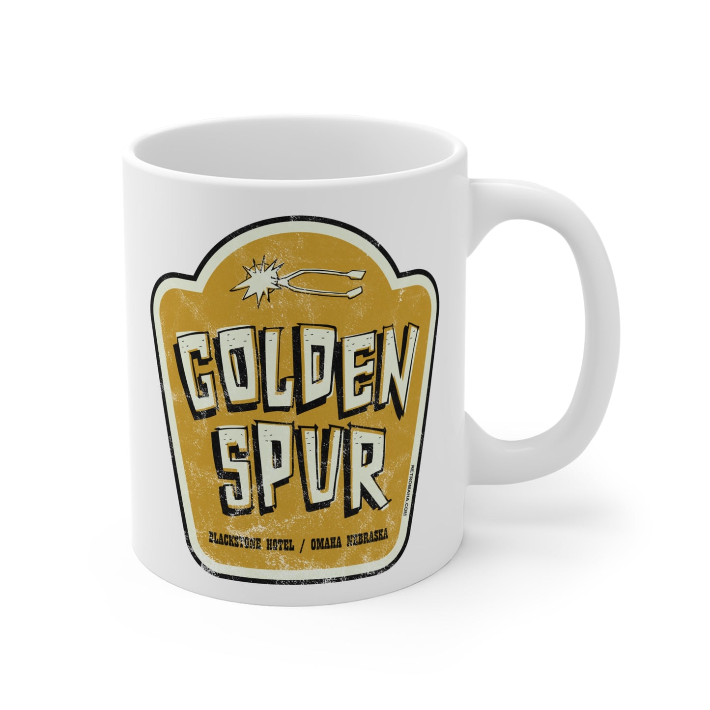 GOLDEN SPUR - BLACKSTONE Mug 11oz