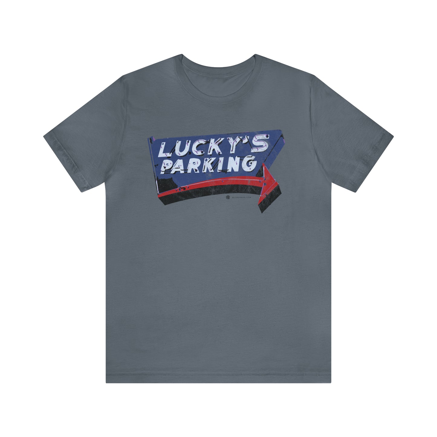 LUCKY'S TEN-O-ONE RESTAURANT AND LOUNGE PARKING Short Sleeve Tee