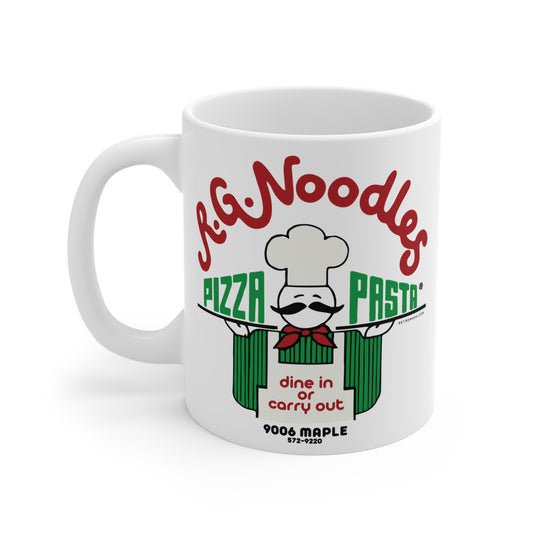 R.G. NOODLES PIZZA & PASTA Mug 11oz