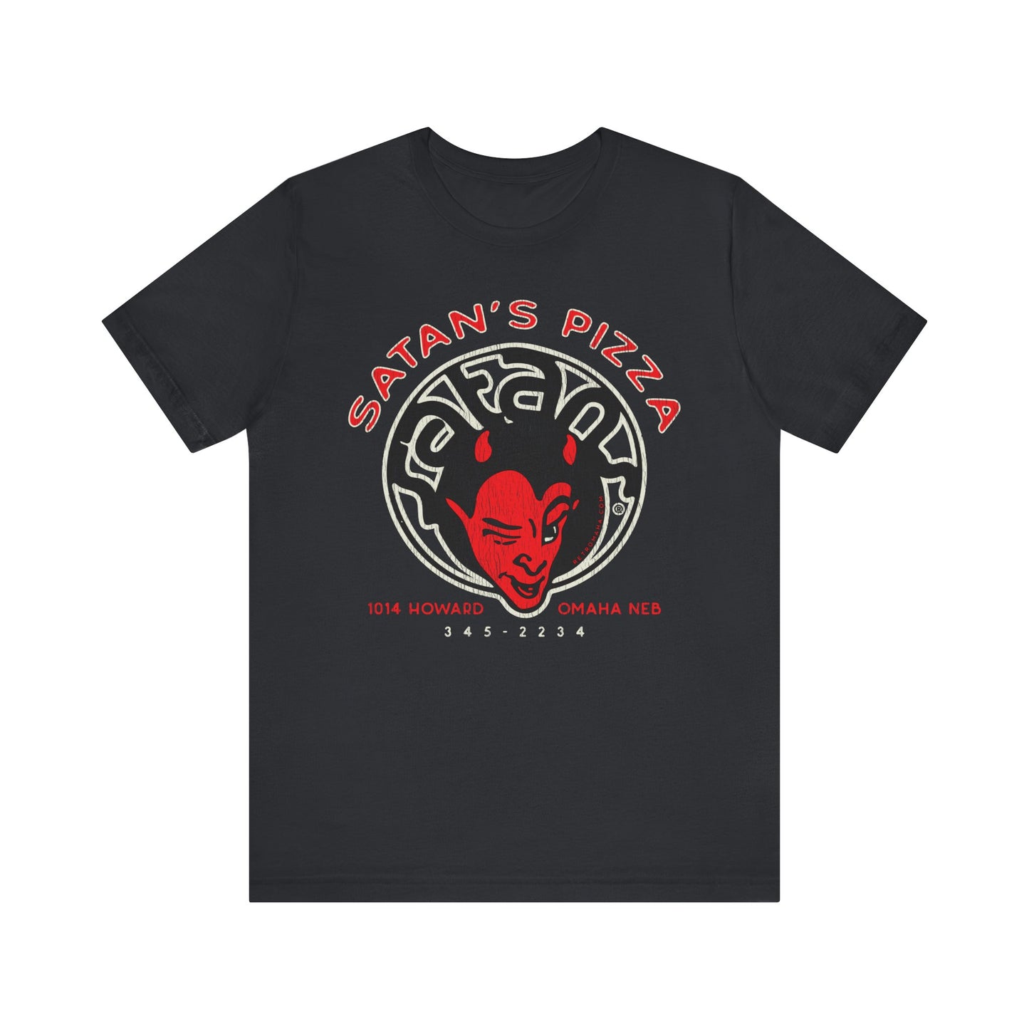 SATAN'S PIZZA Short Sleeve Tee