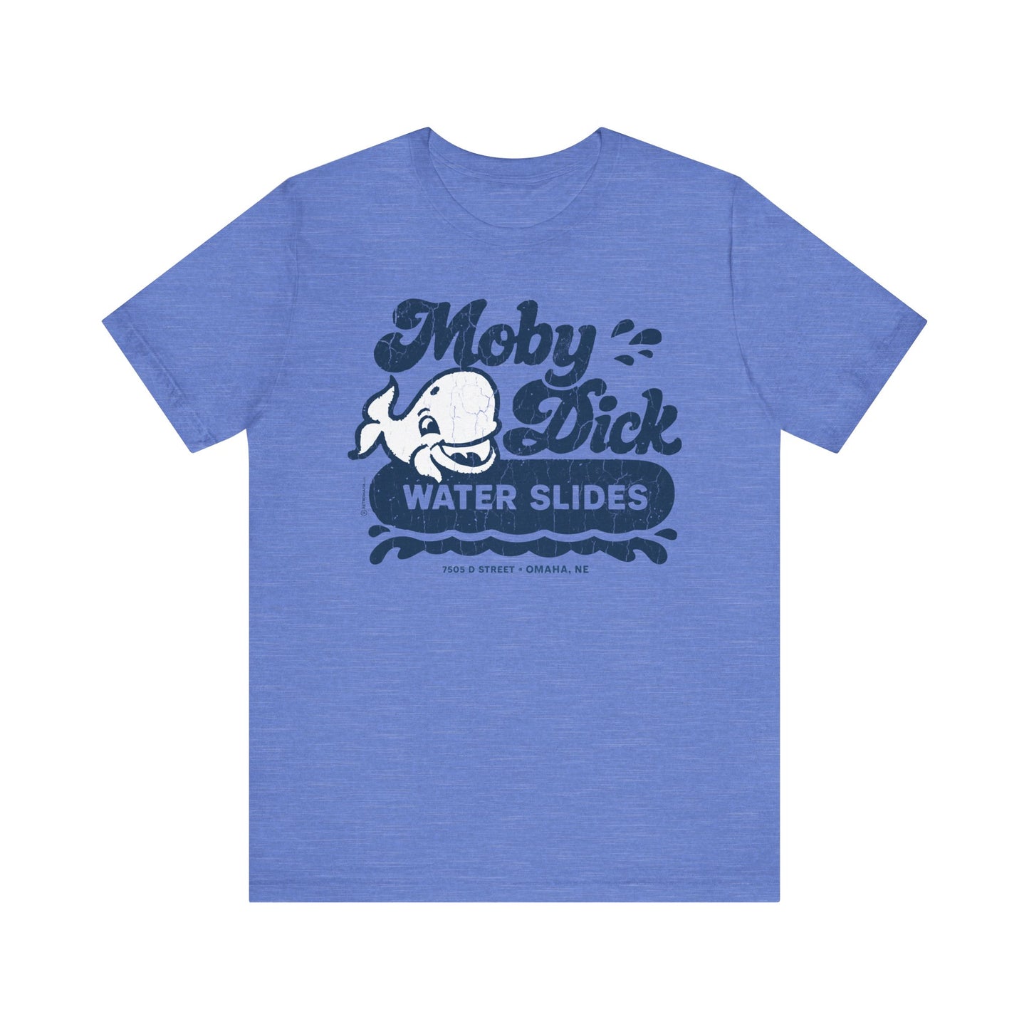 Moby Dick Waterslides (Whale) Short Sleeve Tee