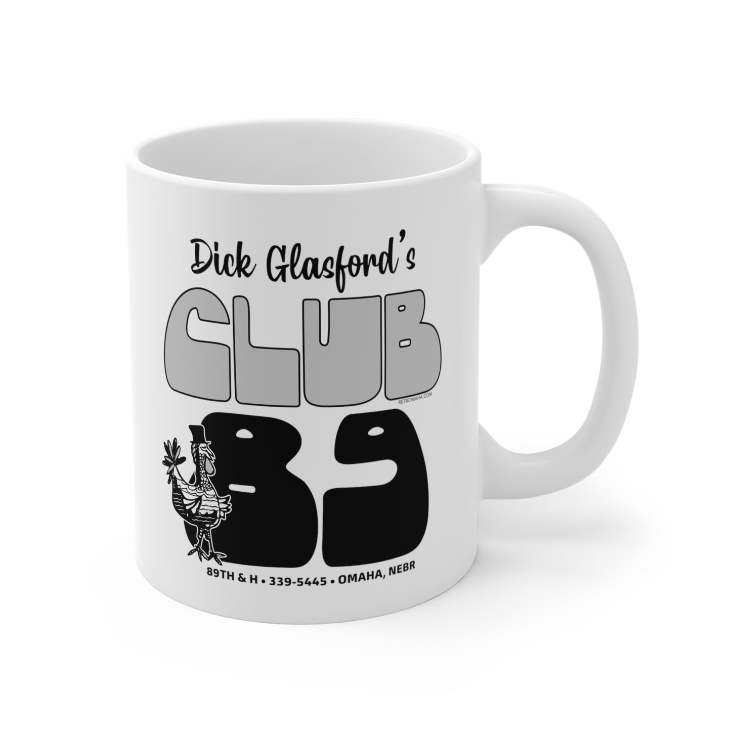 DICK GLASFORD'S CLUB 89 Mug 11oz