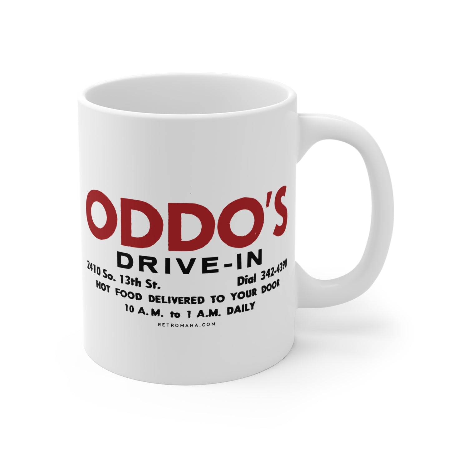 ODDO'S DRIVE-IN Mug 11oz