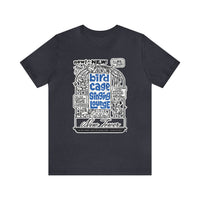 BIRD CAGE SINGING LOUNGE (NEWSPAPER AD) Short Sleeve Tee