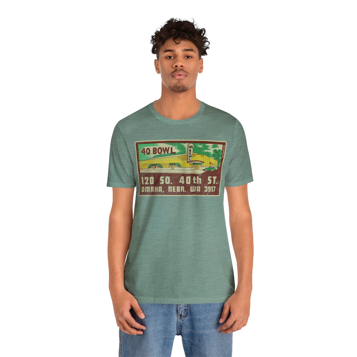 40 BOWL (MATCHBOOK) Short Sleeve Tee