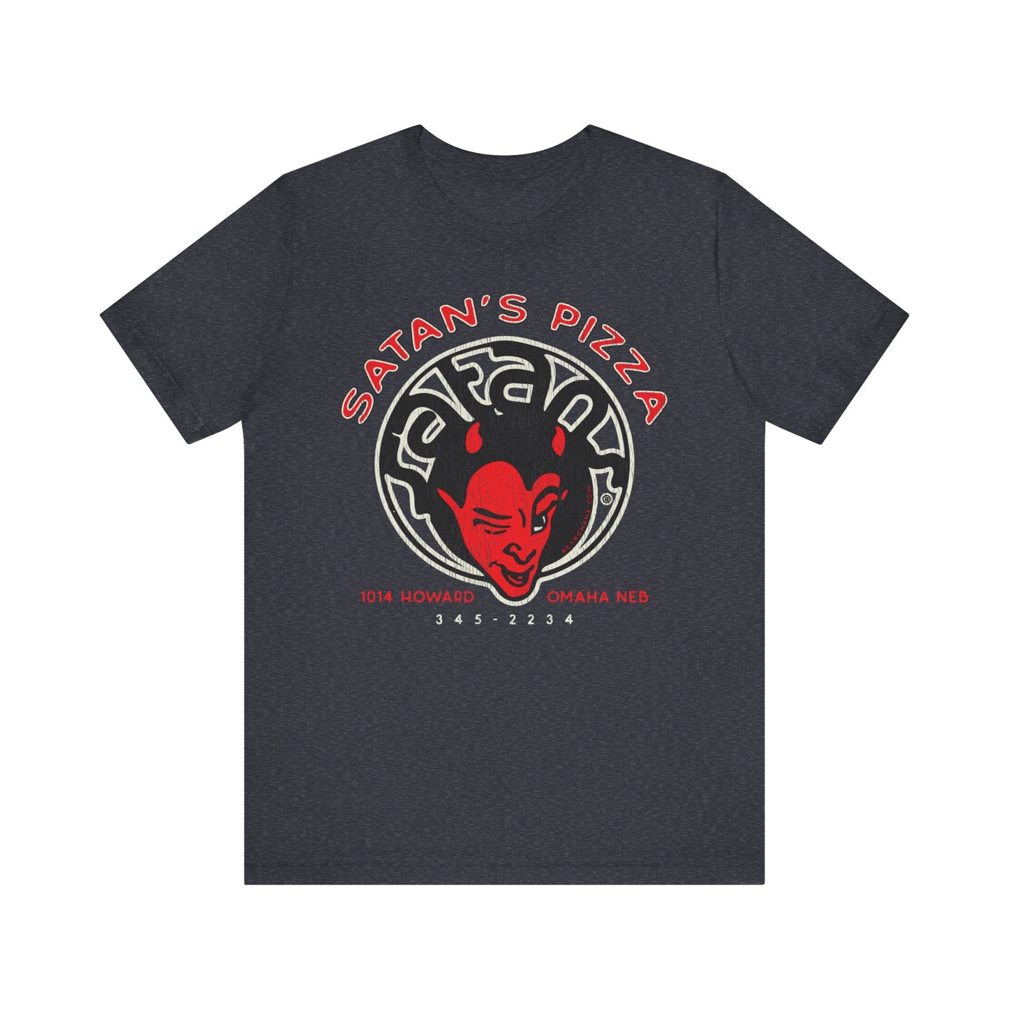 SATAN'S PIZZA Short Sleeve Tee