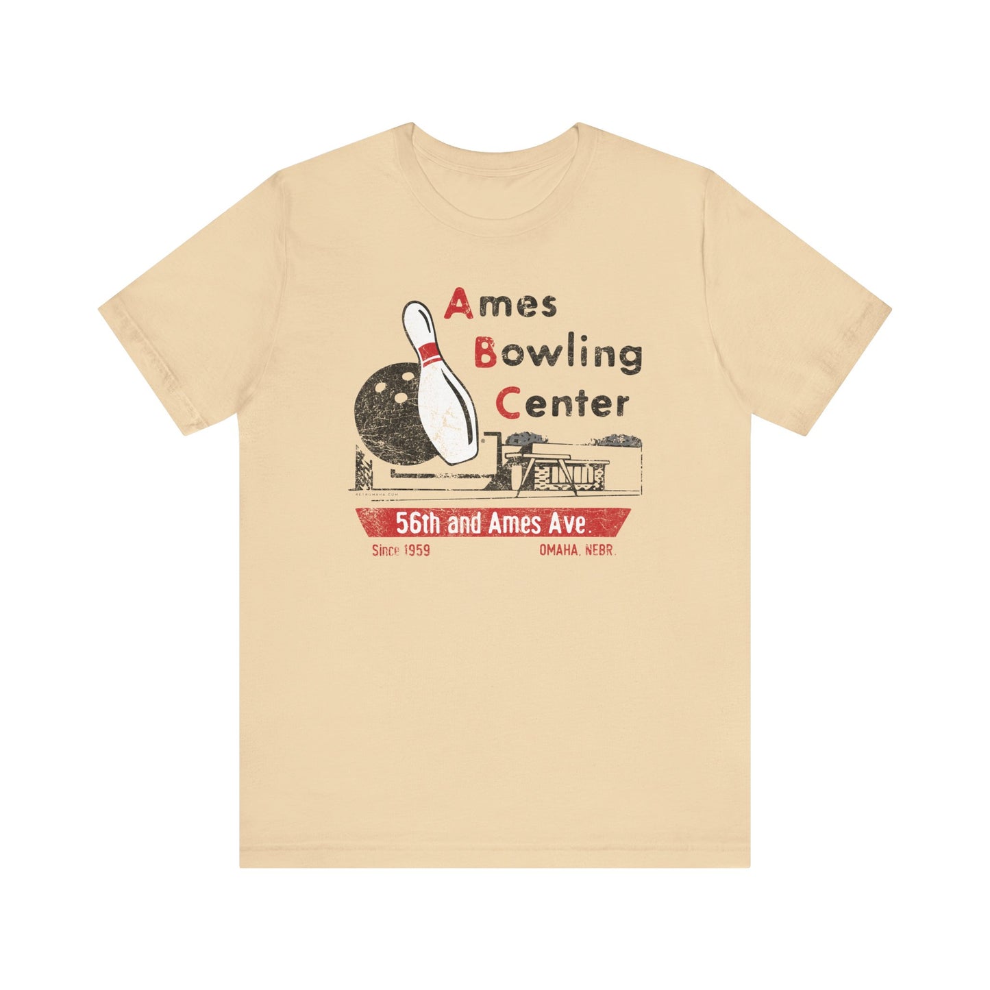 AMES BOWLING CENTER Short Sleeve Tee