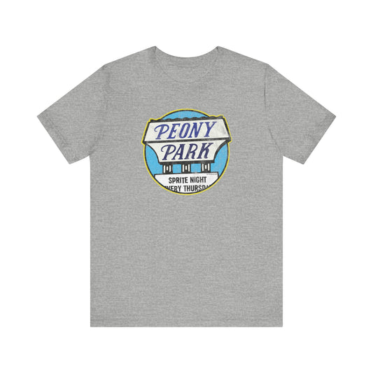 PEONY PARK / SPRITE NIGHT Unisex Jersey Short Sleeve Tee