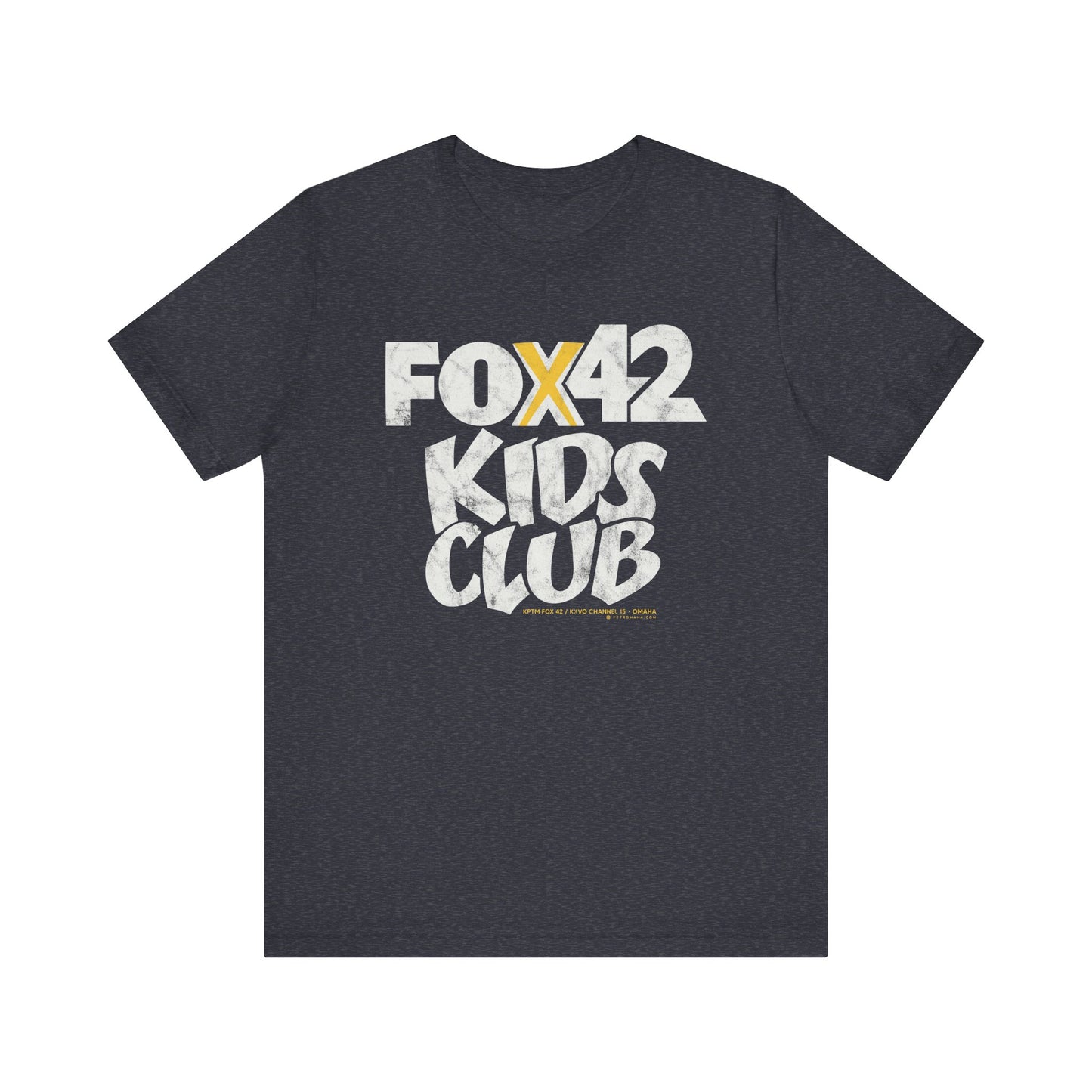 FOX 42 KIDS CLUB Unisex Jersey Short Sleeve Tee