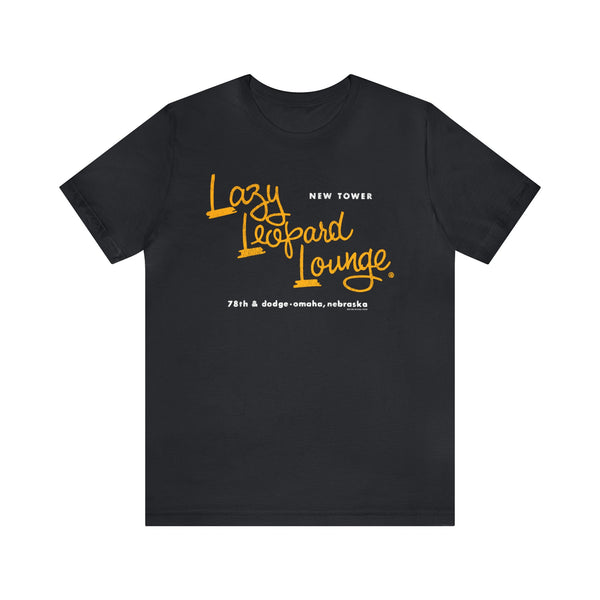 LAZY LEOPARD LOUNGE (LOGO) Short Sleeve Tee
