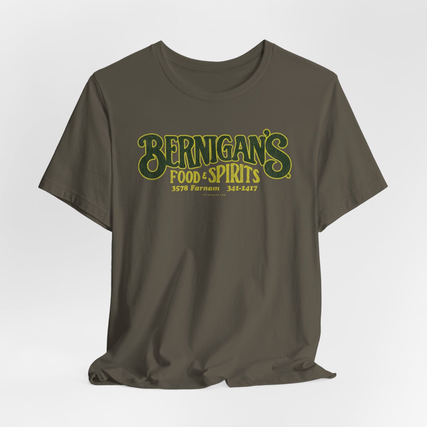 BERNIGAN'S FOOD & SPIRITS Short Sleeve Tee
