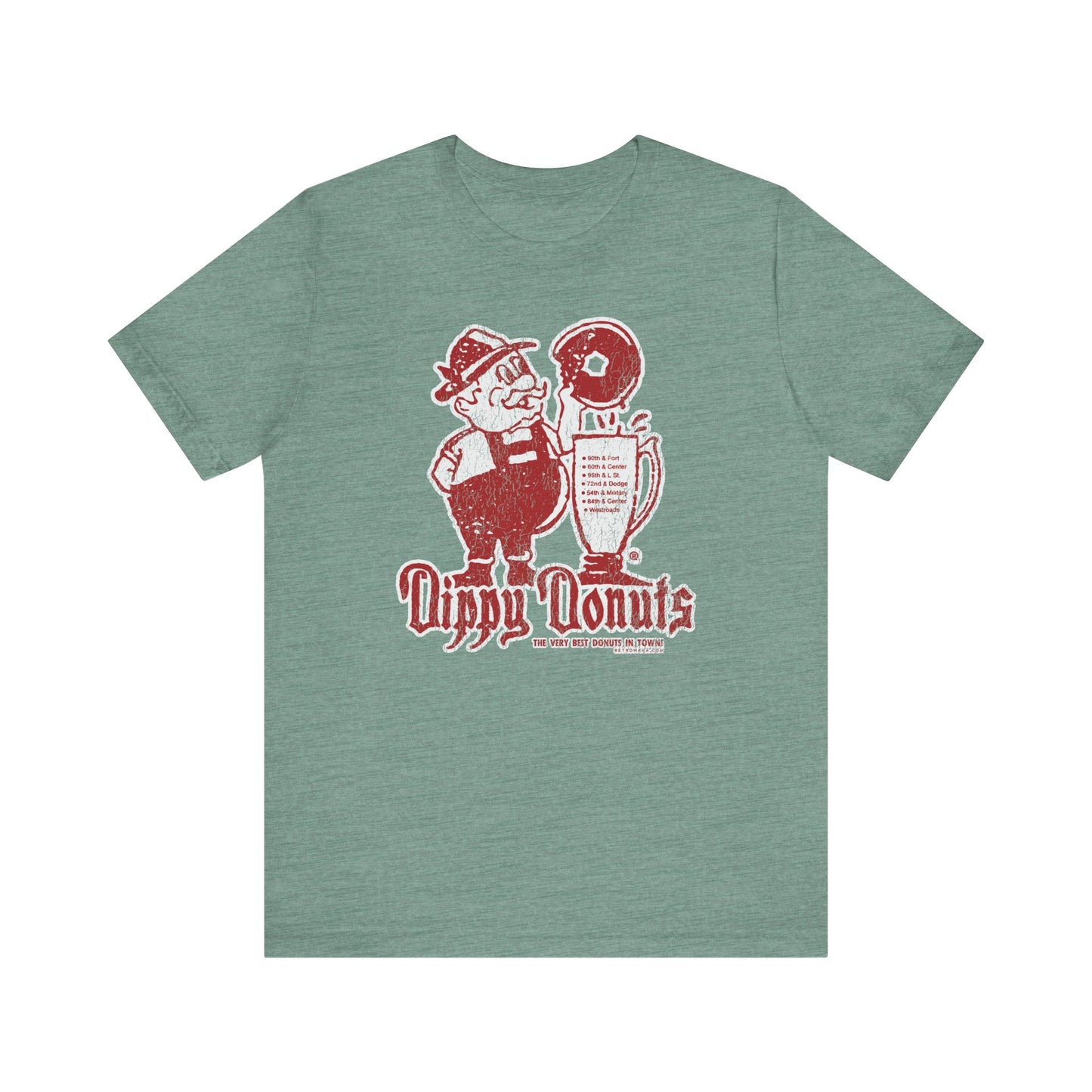 DIPPY DONUTS - VINTAGE ROUGH Short Sleeve Tee