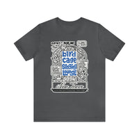 BIRD CAGE SINGING LOUNGE (NEWSPAPER AD) Short Sleeve Tee