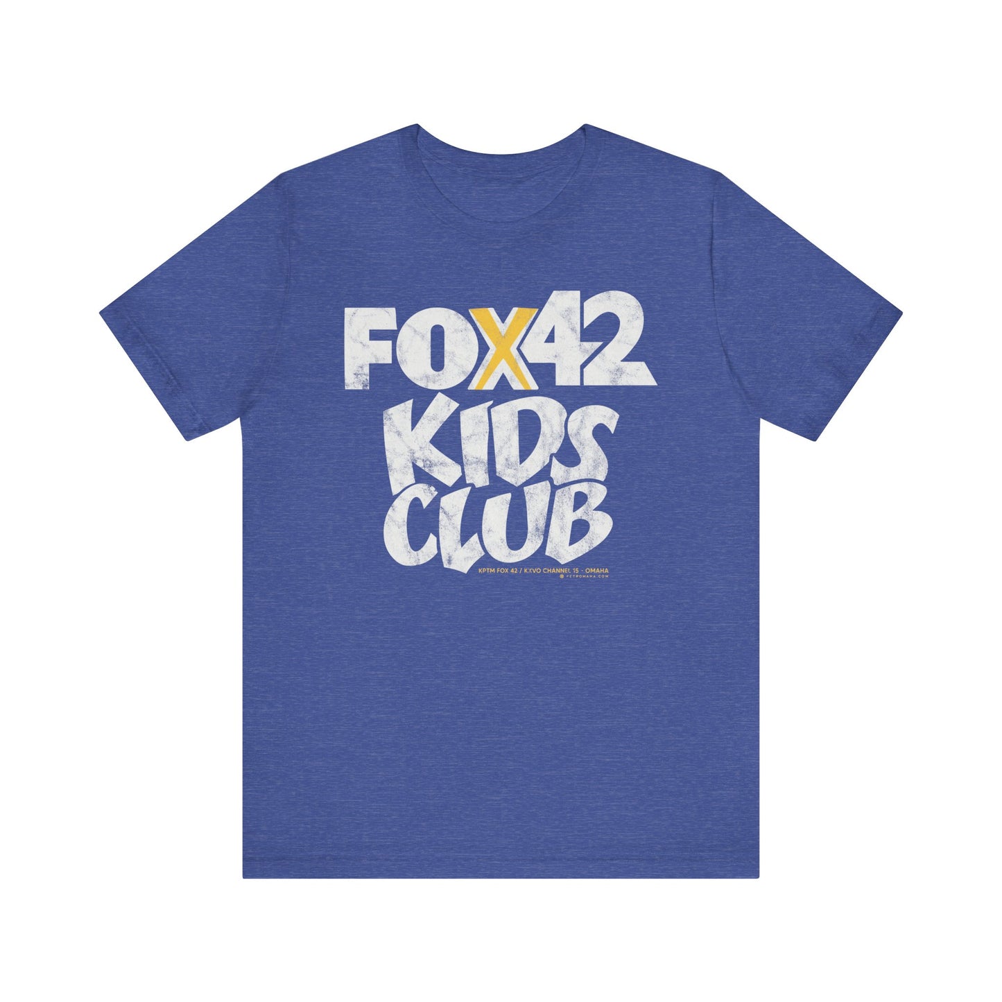 FOX 42 KIDS CLUB Unisex Jersey Short Sleeve Tee
