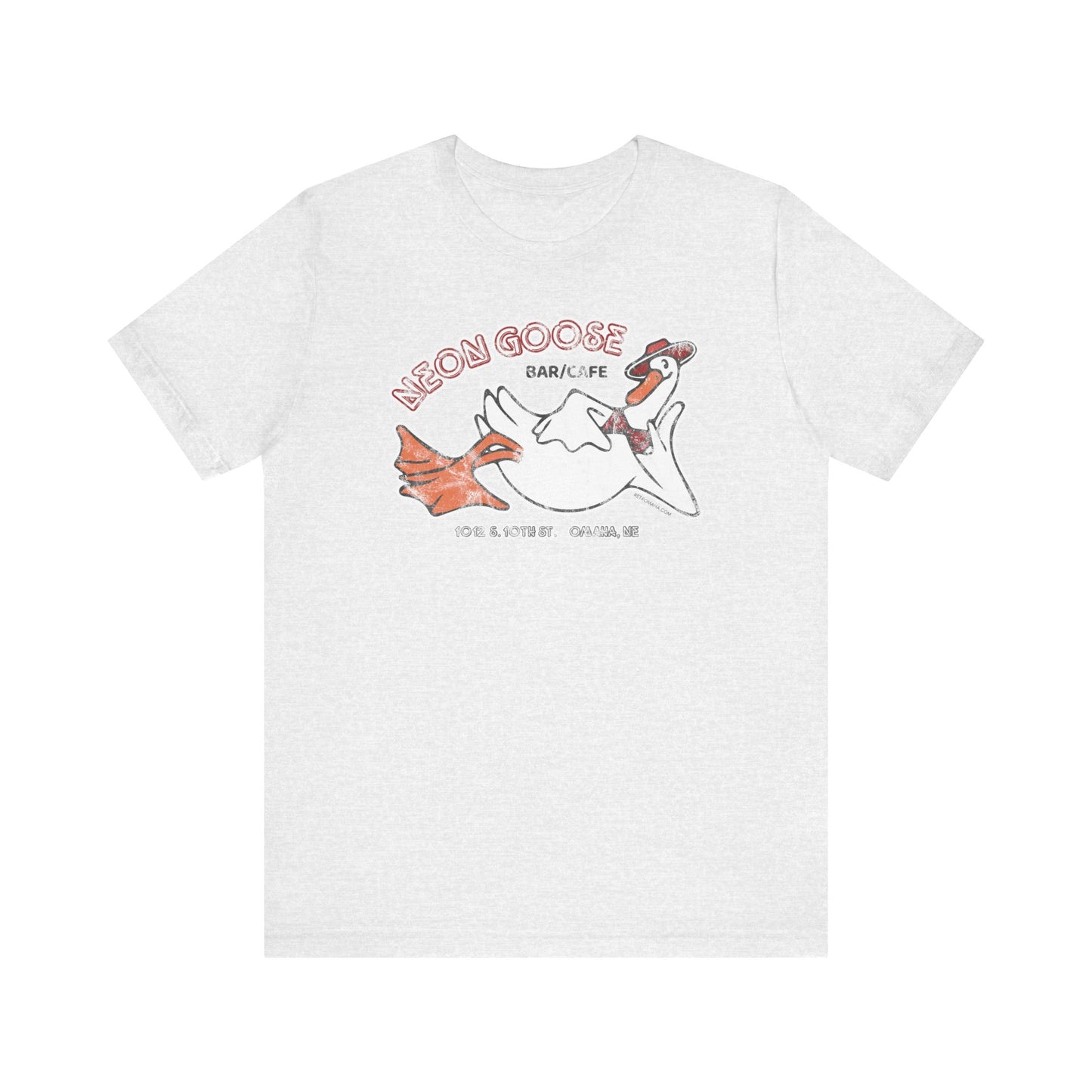 NEON GOOSE BAR/CAFE Unisex Jersey Short Sleeve Tee