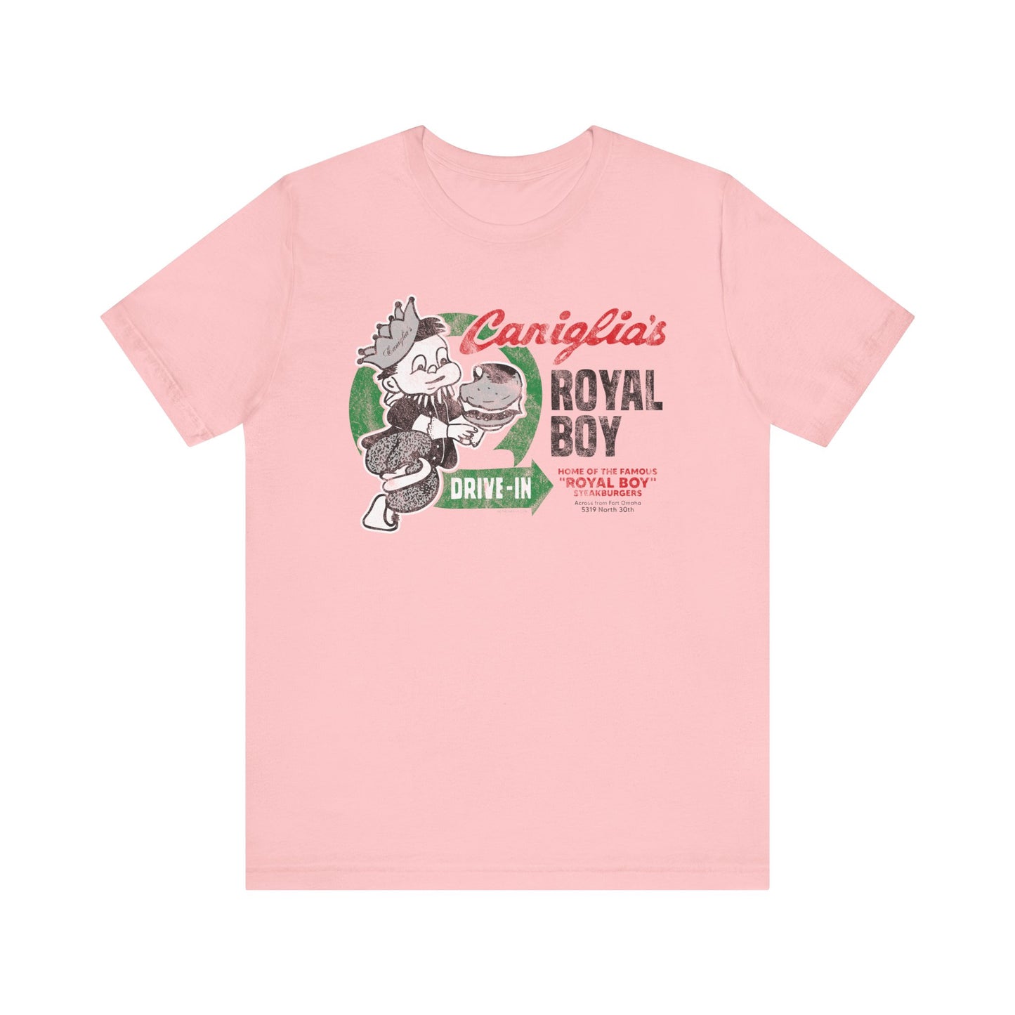 CANIGLIA'S ROYAL BOY Short Sleeve Tee