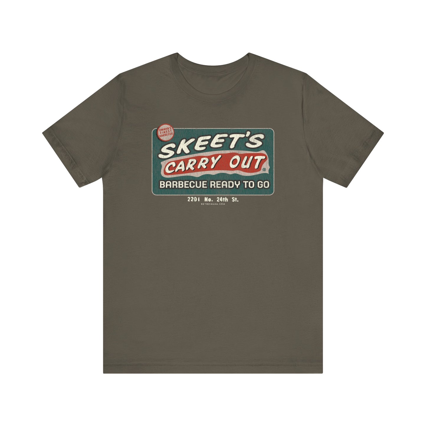SKEET'S CARRY OUT SIGN Short Sleeve Tee