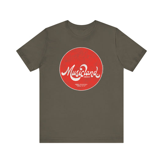 MUSICLAND (70's) Short Sleeve Tee